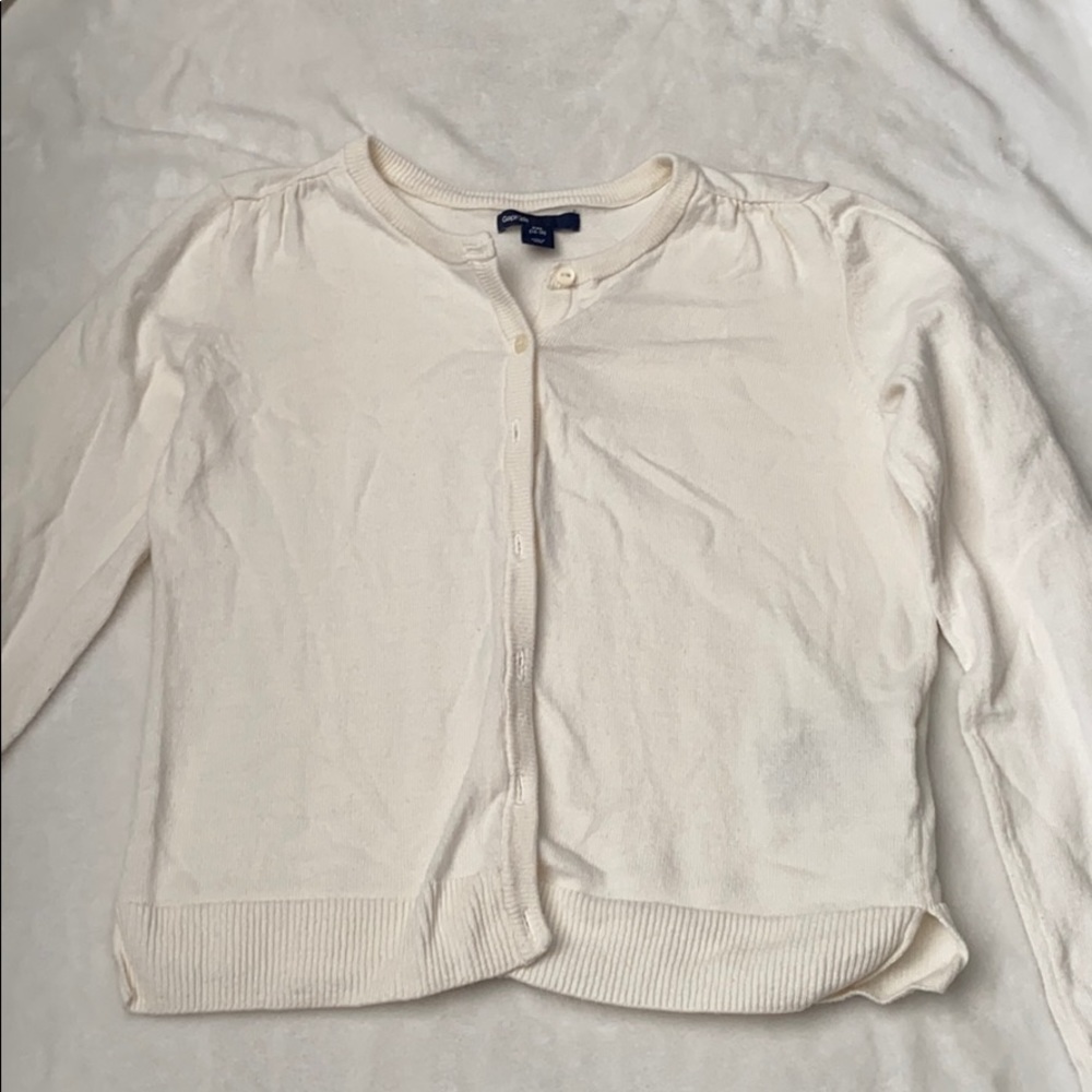 Kids button up sweater